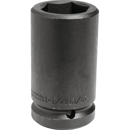 Proto #5 Spline Drive Budd Wheel Deep Impact Socket 1-1/2" - 6 Point J09924-LS